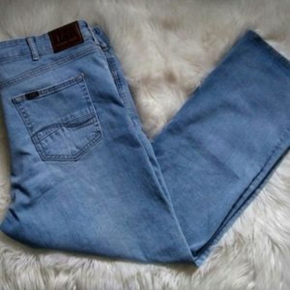 Lee Modern Series Straight Fit Size 42X30 - Picture 2 of 7